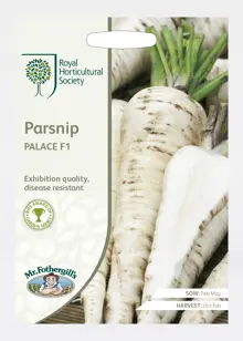 RHS Parsnip Palace F1 Seeds