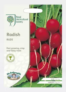 RHS Radish Rudi Seeds