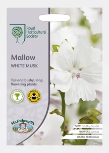 RHS Mallow White Musk Seeds