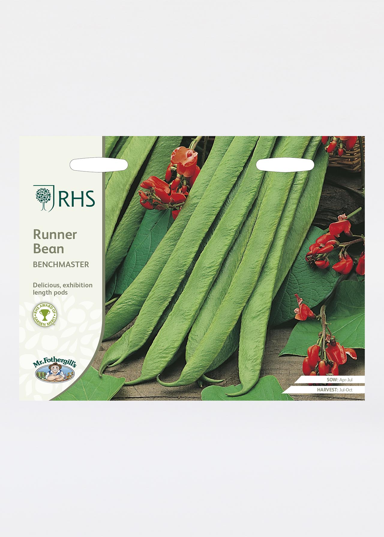 Rhs Runner Bean Benchmaster Seeds