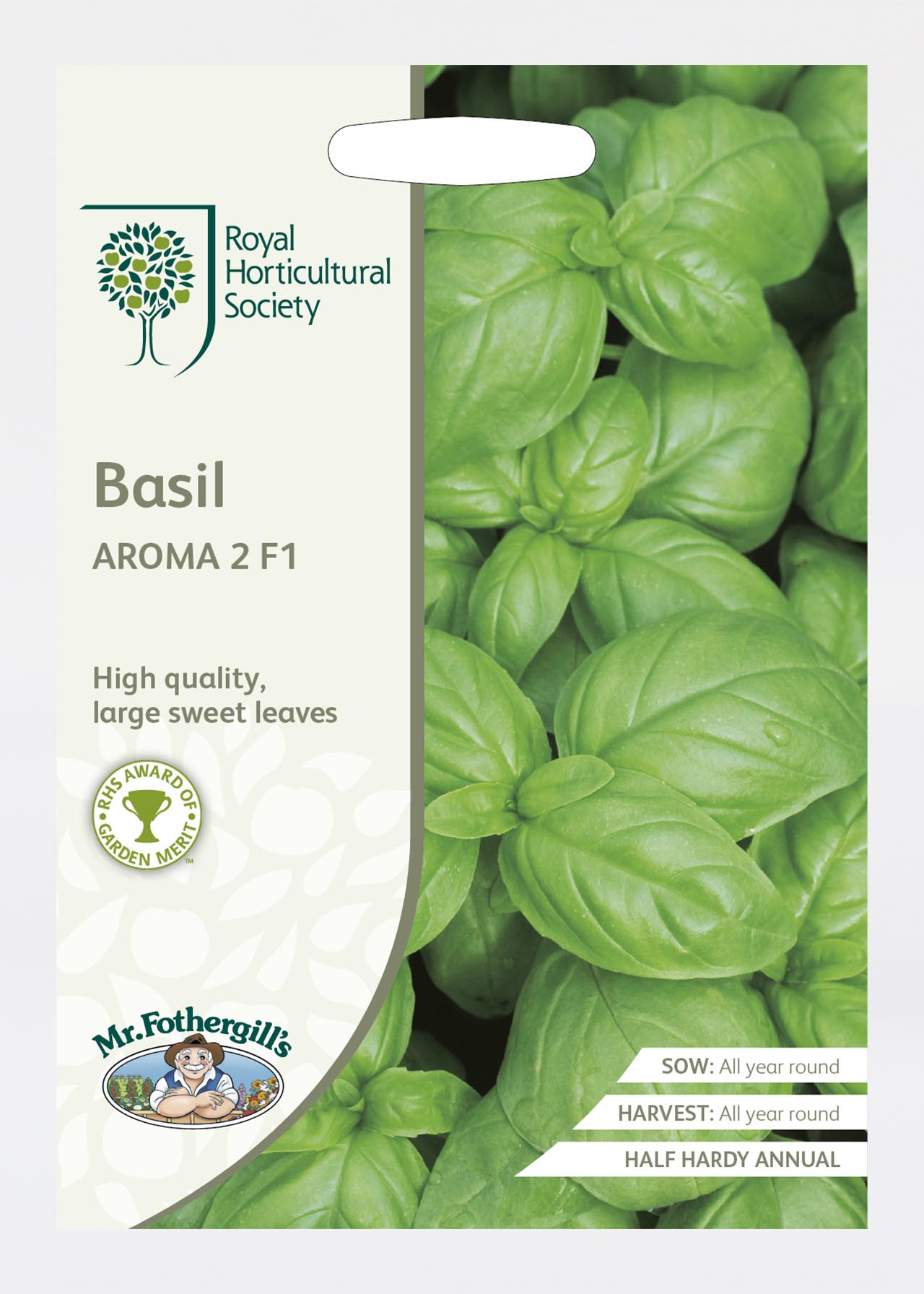 Rhs Basil Aroma 2 Seeds