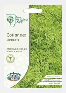 Rhs Coriander Confetti Seeds