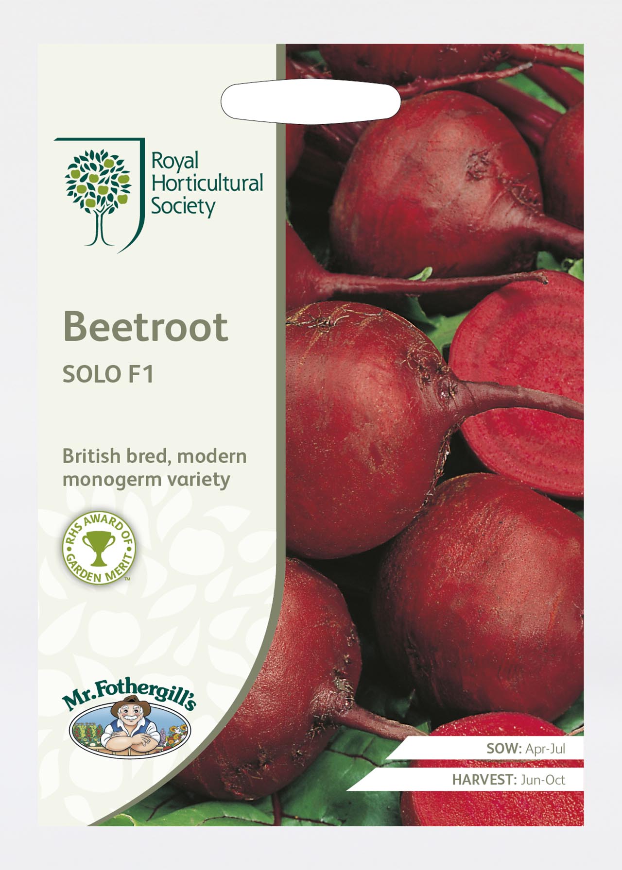 RHS Beetroot Solo F1 Seeds