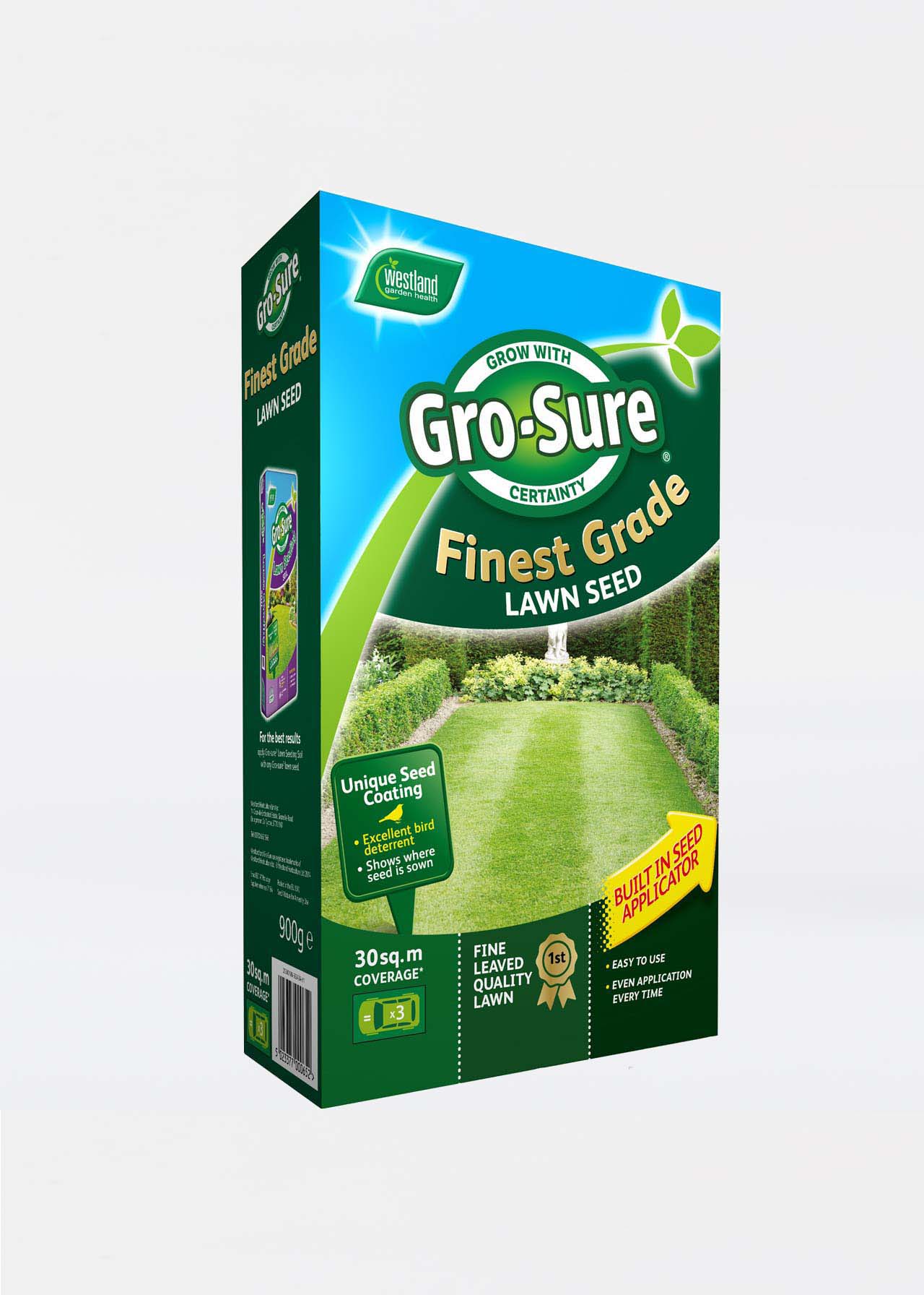 Gro-Sure Finest Grade Lawn Seed 900g
