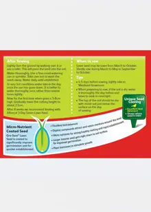 Gro-Sure Fast Acting Lawn Seed 80sqm