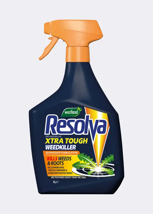 A photo of Resolva Pro Weedkiller Xtra Tough 1L