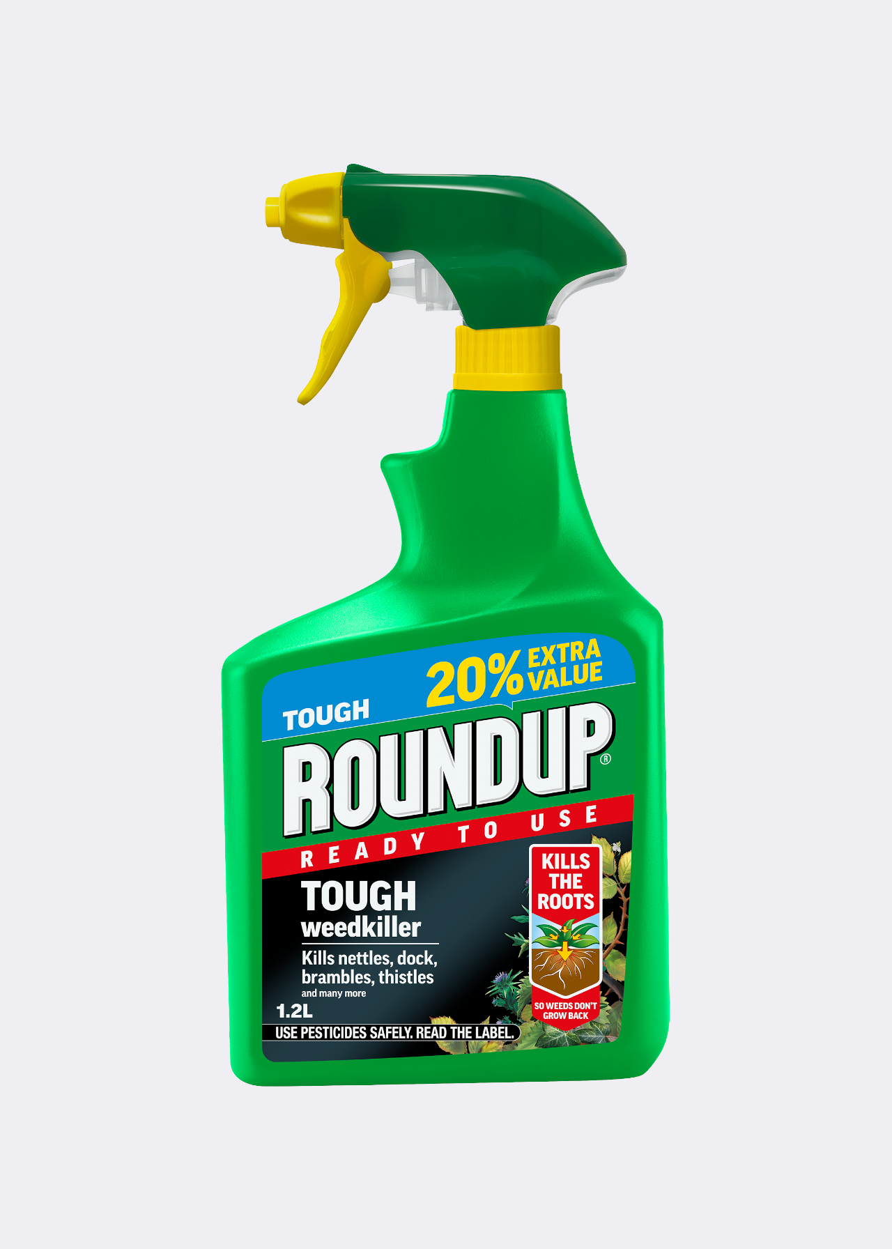 Roundup Tough Ready-To-Use Weedkiller 1.2L