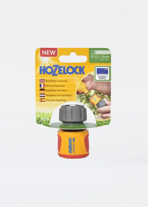 A photo of 12.5-15mm Aquastop Connector Hozelock