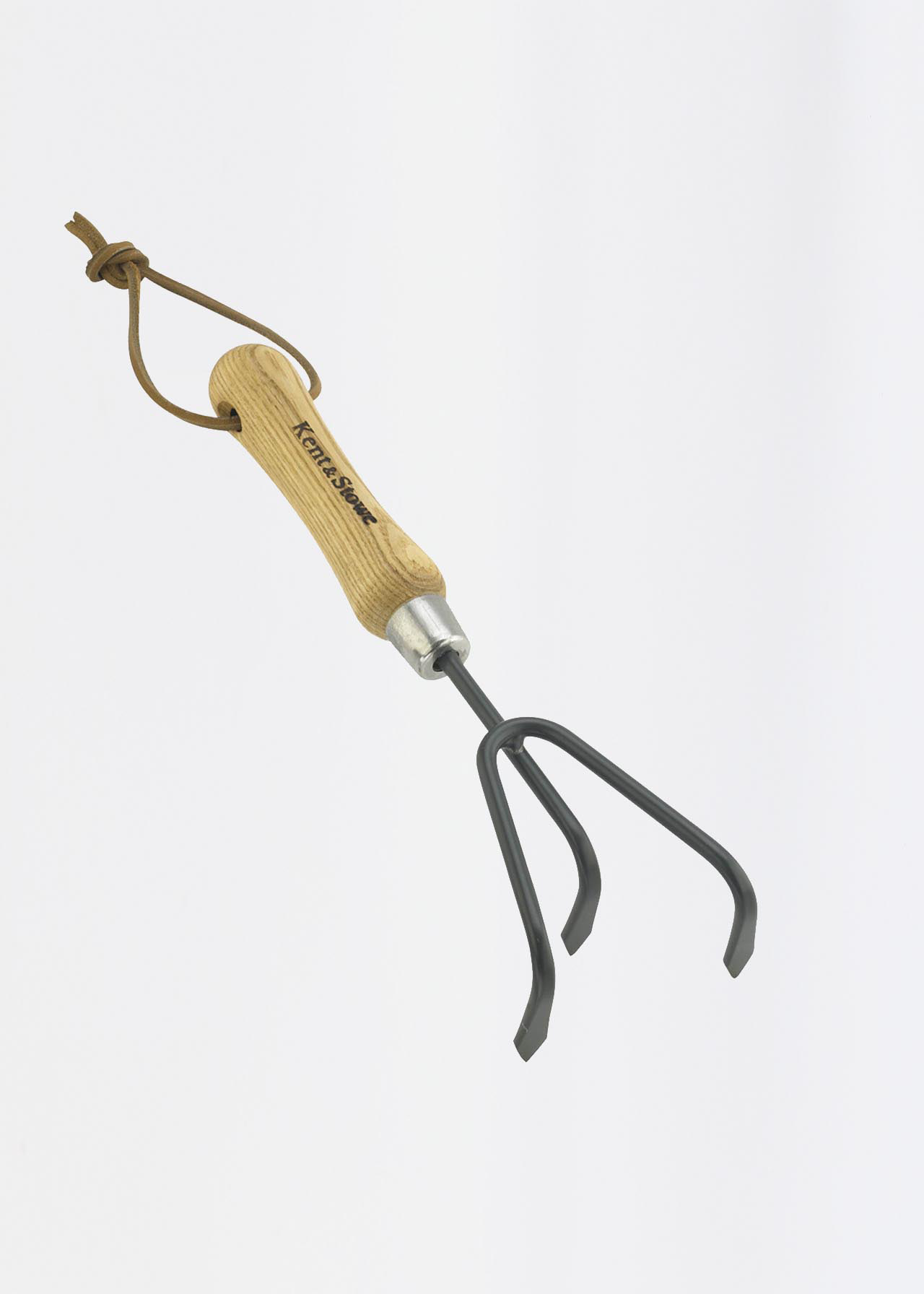 Kent & Stowe Carbon Steel Hand 3 Prong Cultivator