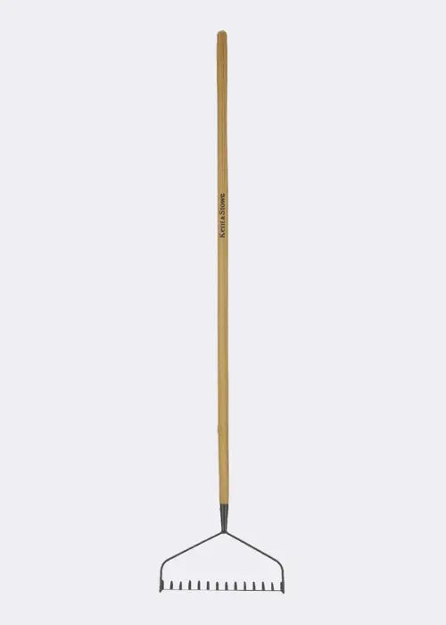 Kent & Stowe Carbon Steel Long Handled Soil Rake
