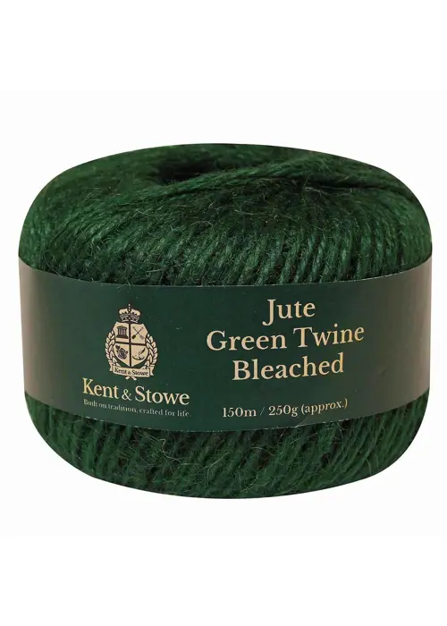 Jute Twine Bleached Green 150m 250gm