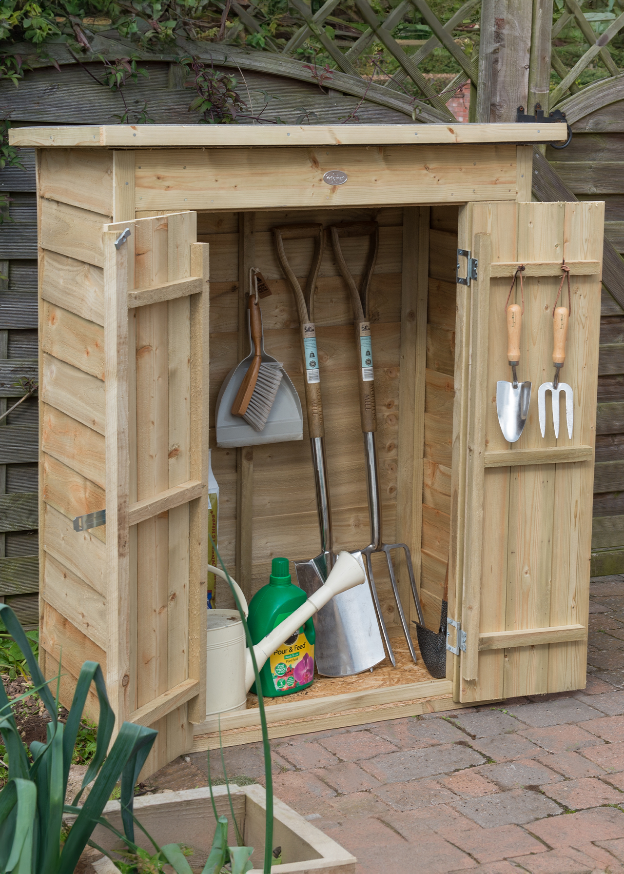 Pent Pressure Treated Garden Store (Installed)