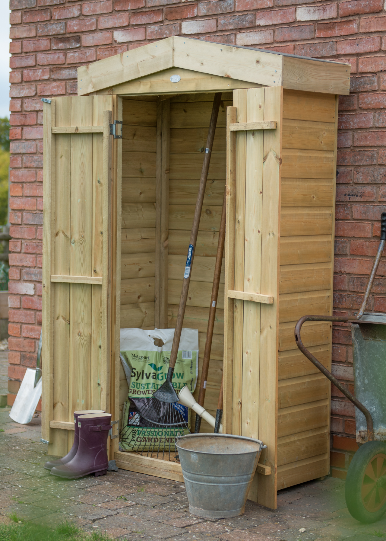 Shiplap Apex Tall Pressure Treated Garden Store
