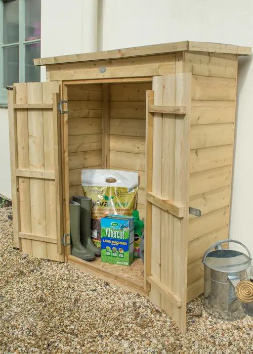 A photo of Shiplap Pressure Treated Pent Garden Store (Installed)