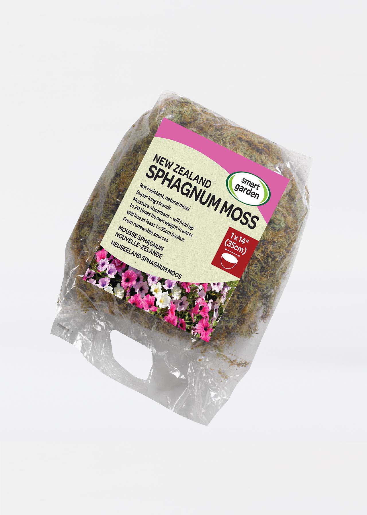 New Zealand Spaghum Moss Jumbo Liner