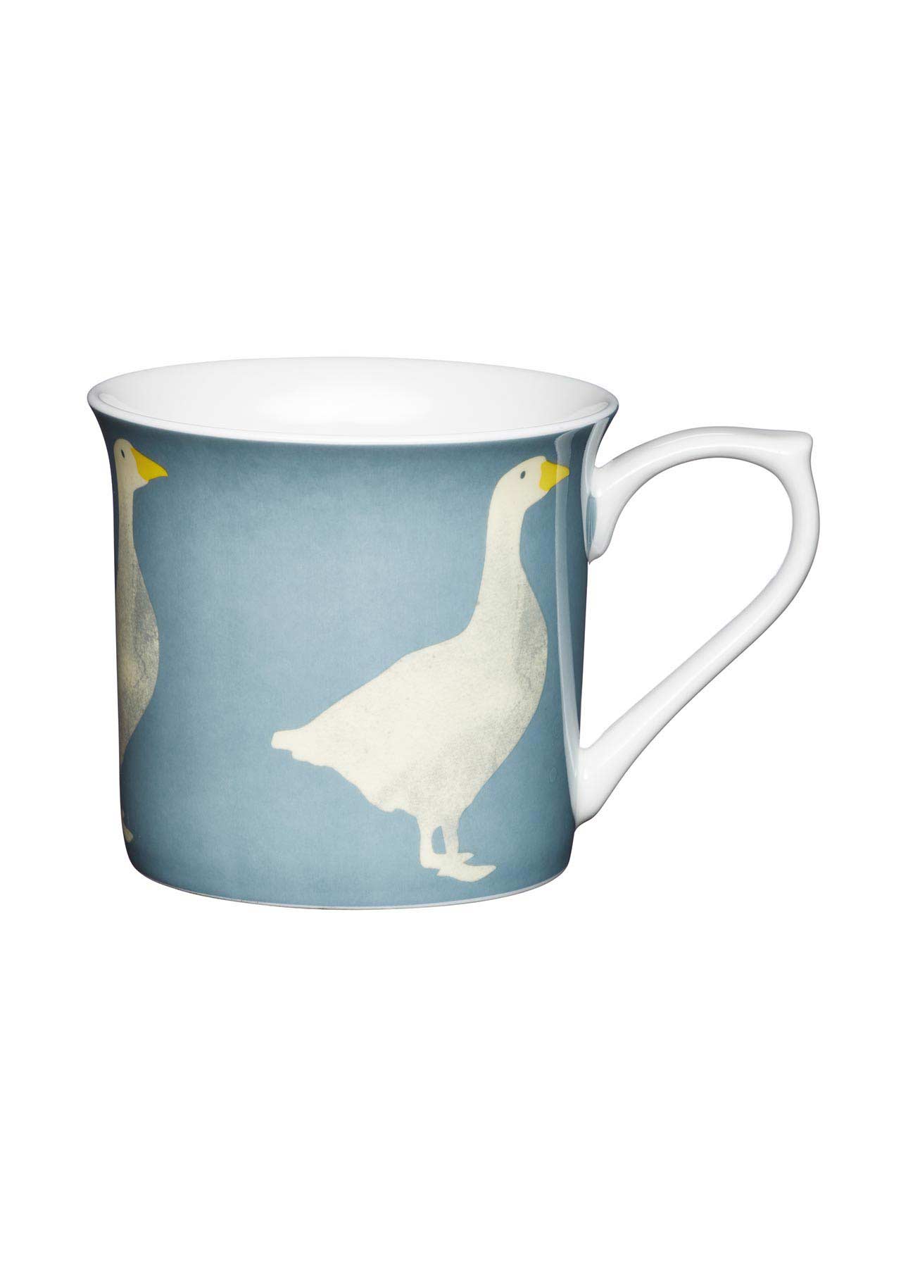 Goose Fine Bone China Fluted Mug 300ml
