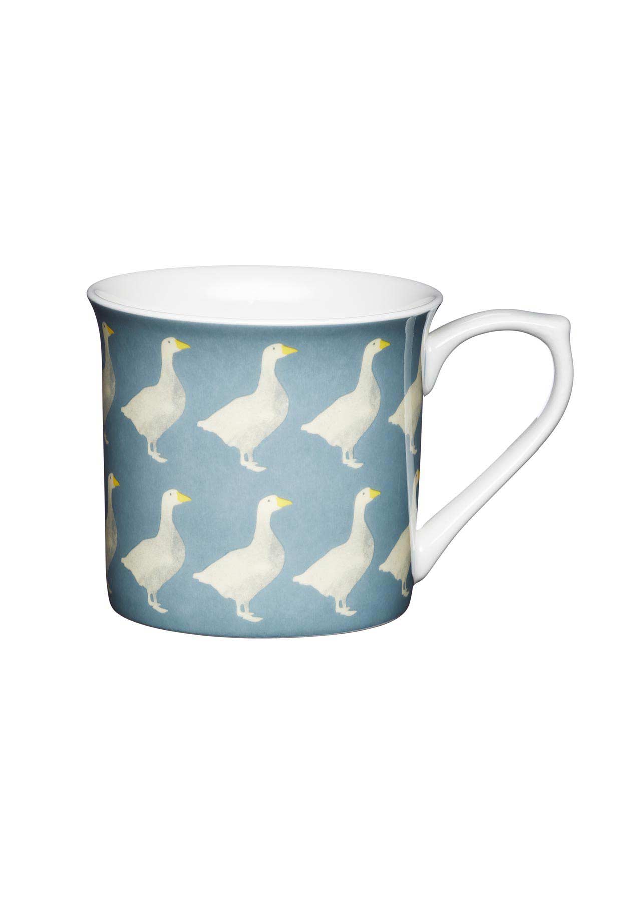 Geese Fine Bone China Fluted Mug 300ml