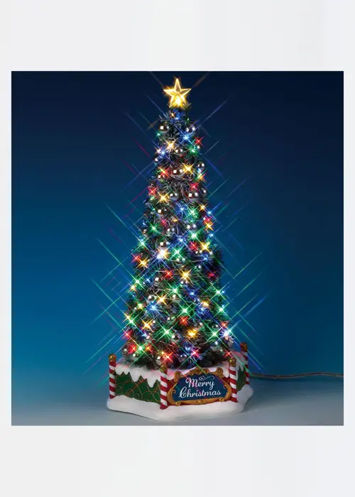 A photo of Lemax Majestic Christmas Tree Light-Up Model