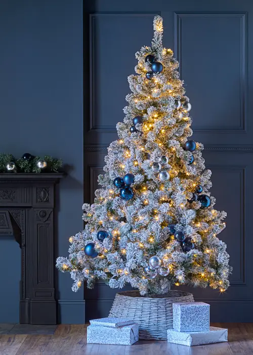 7ft Imperial Snowy Pre-Lit Artificial Christmas Tree
