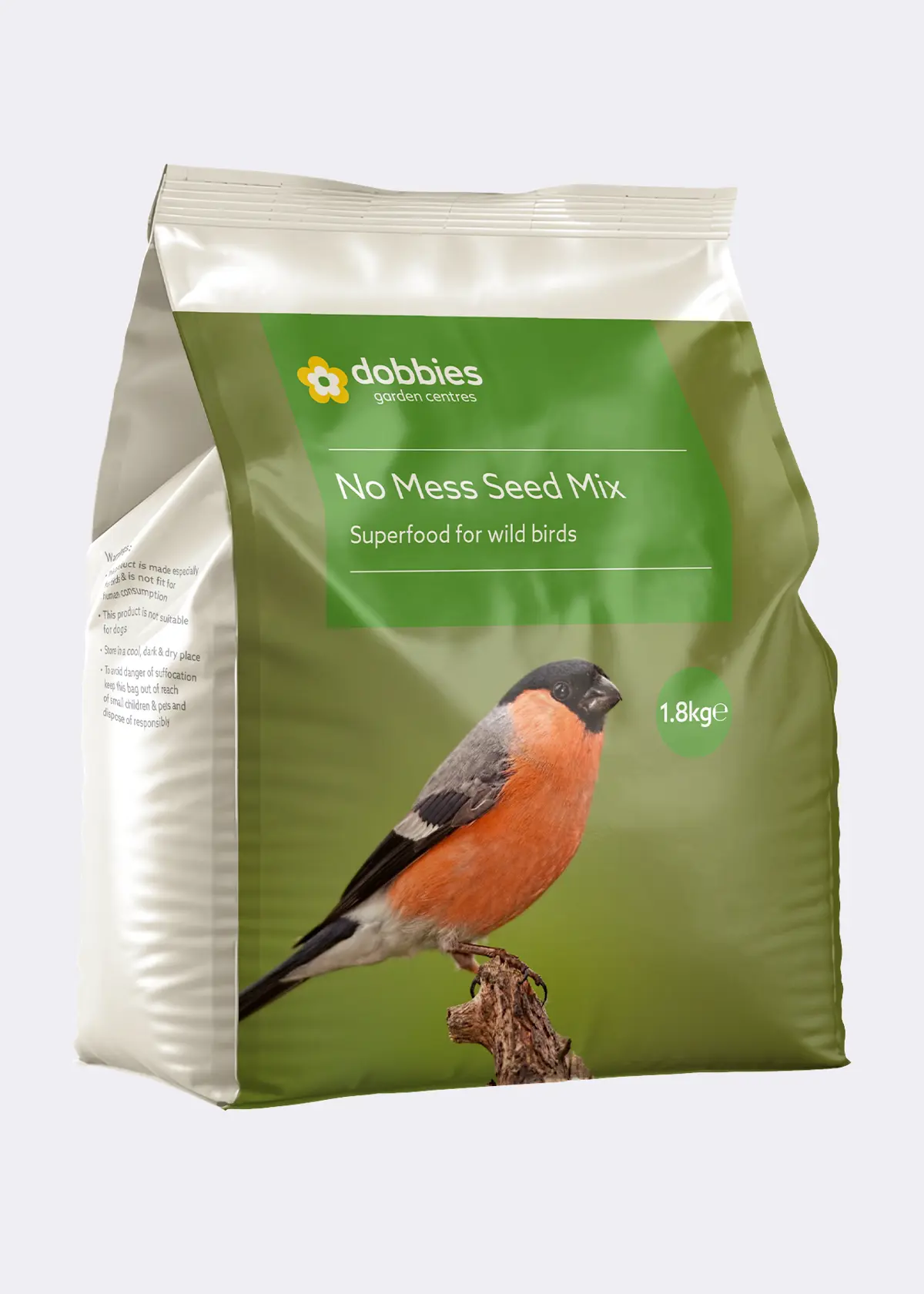 A photo of Dobbies 1.8kg Premium No Mess Mix
