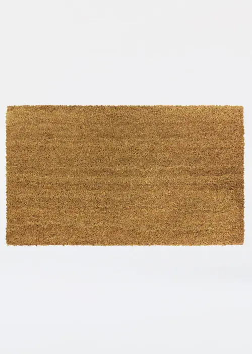A photo of Plain Coir Door Mat 45x75cm