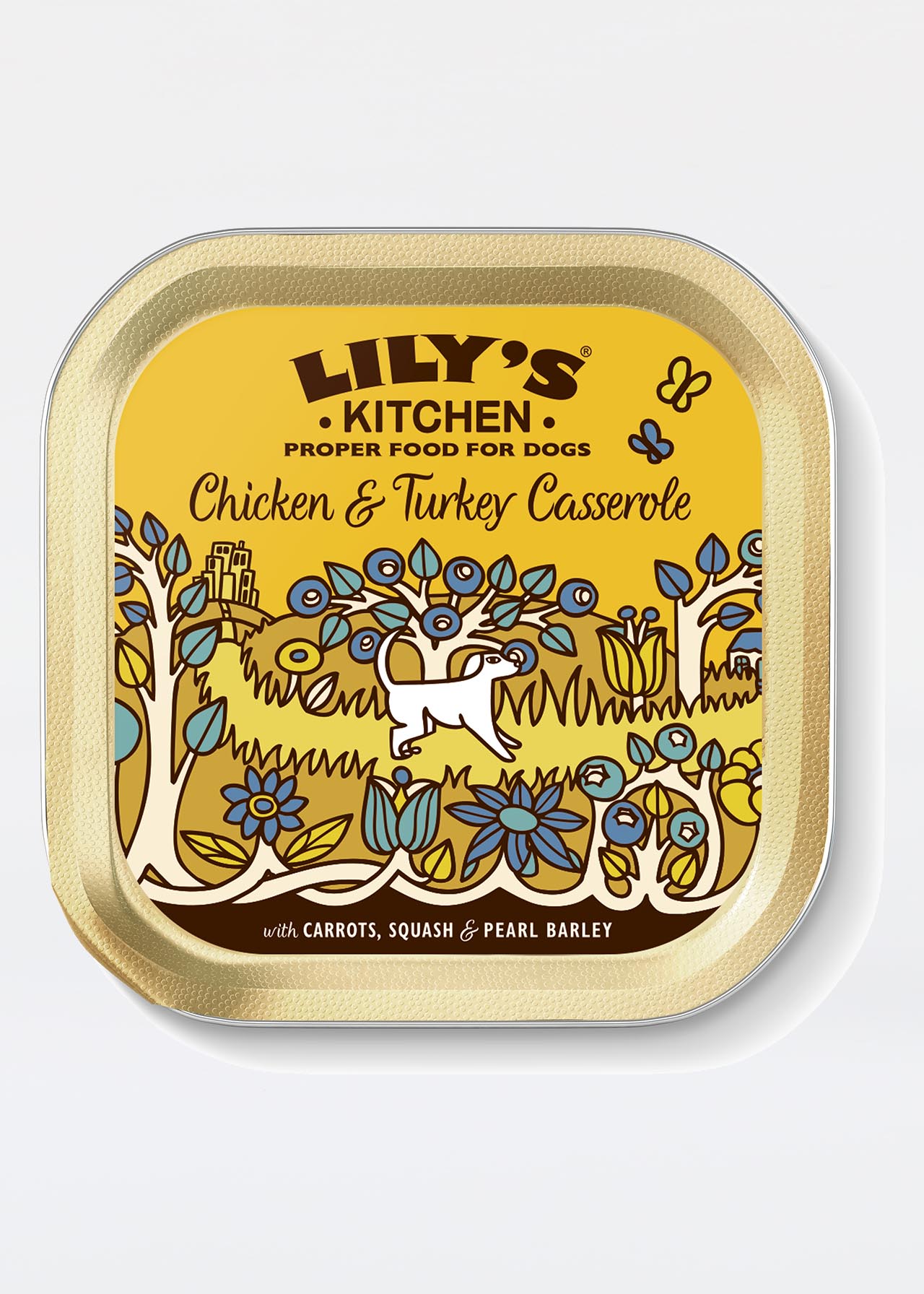 Lily's Kitchen Chicken Turkey Casserole Tray 150g