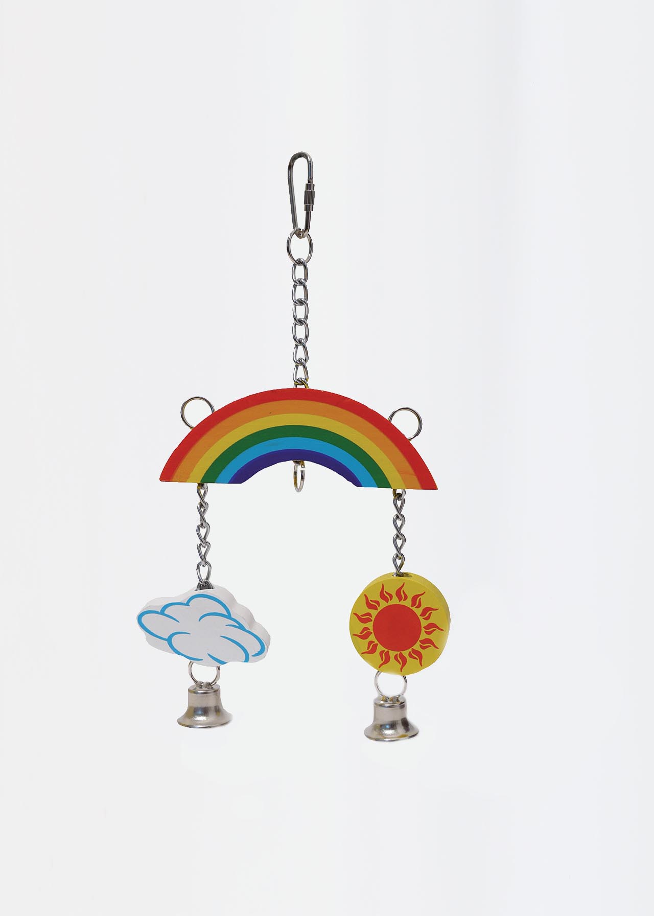 Rosewood Woodies Rainbow Mobile
