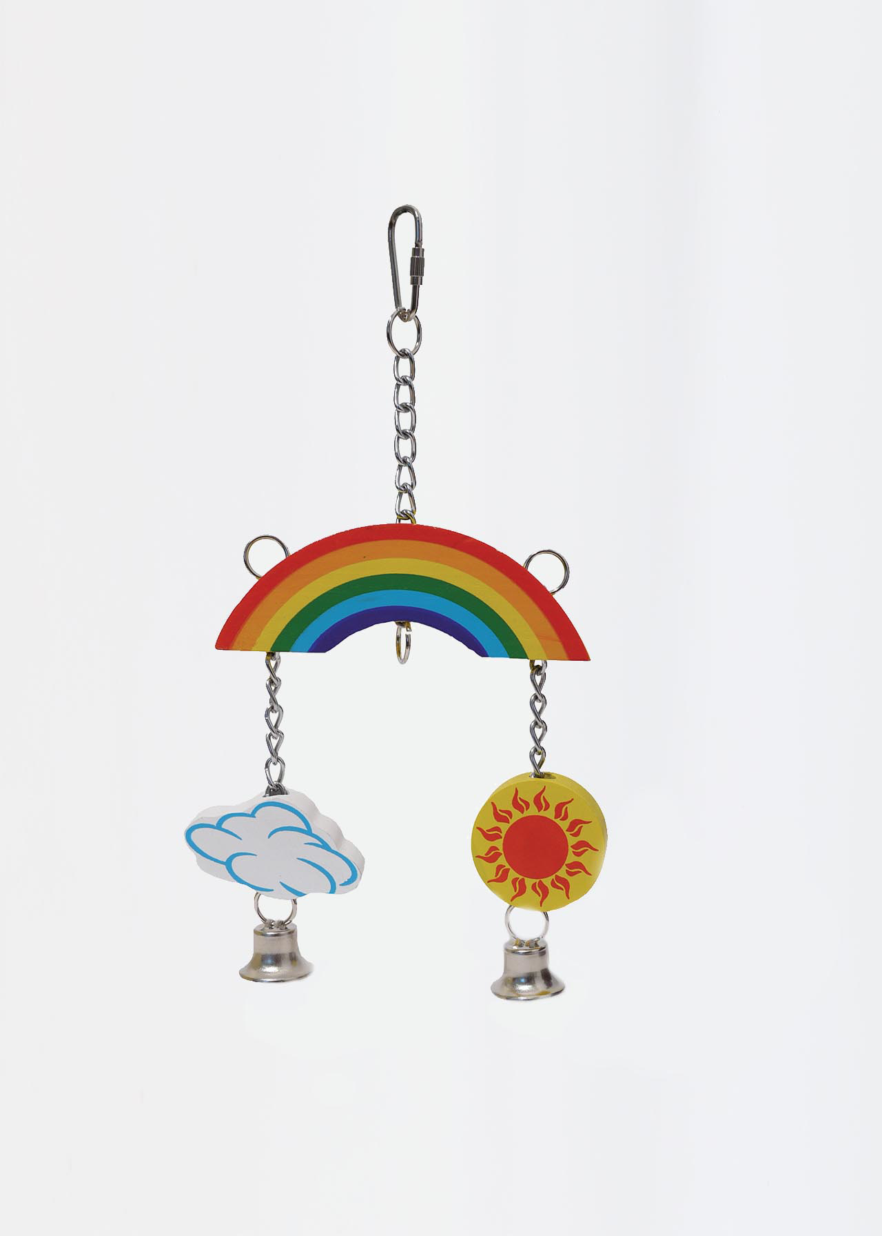 Rosewood Woodies Rainbow Mobile