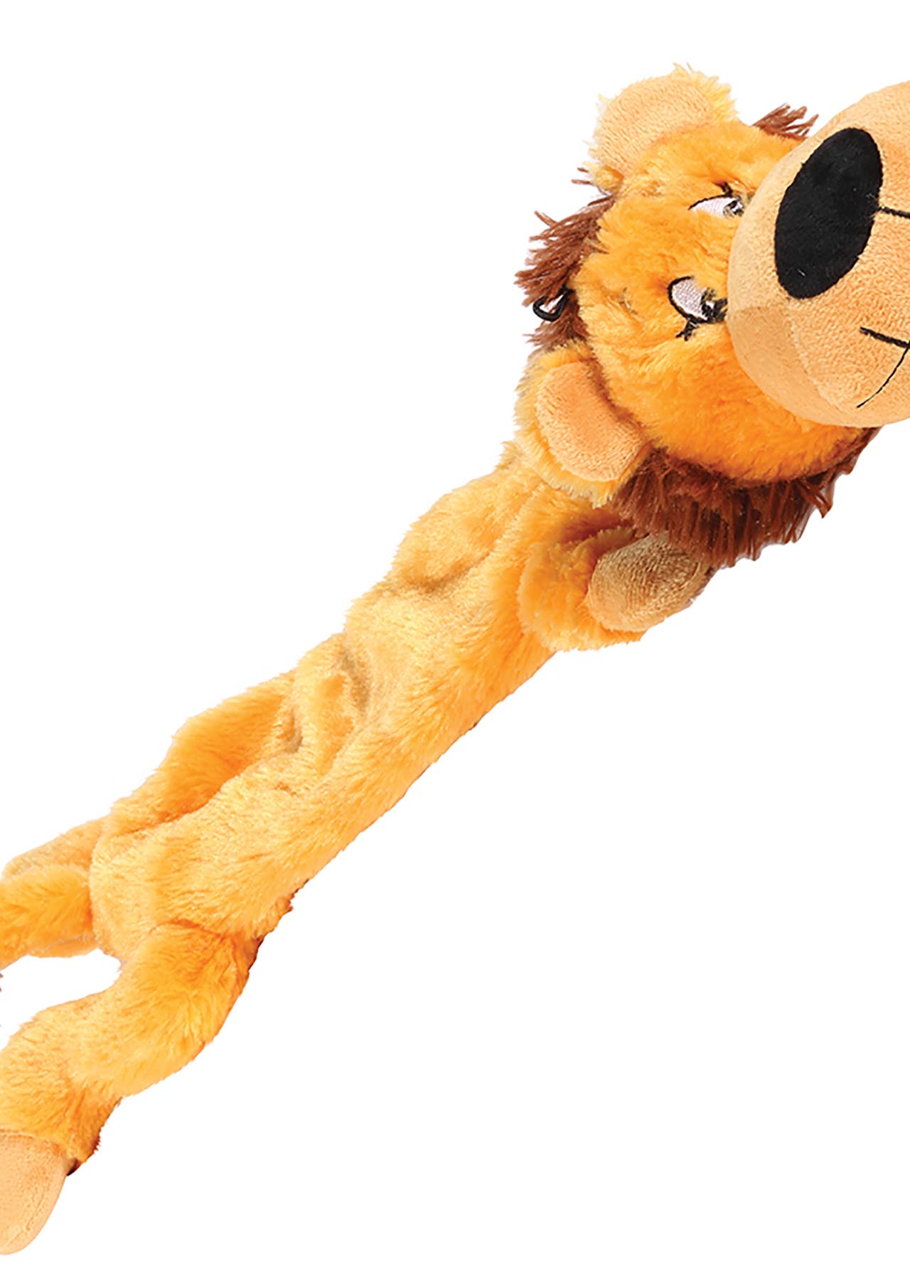 Happy Pet Wild Crinkler Lion Toy
