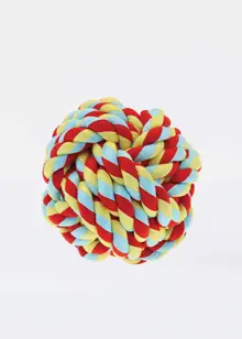 Happy Pet Multicoloured Rope Ball