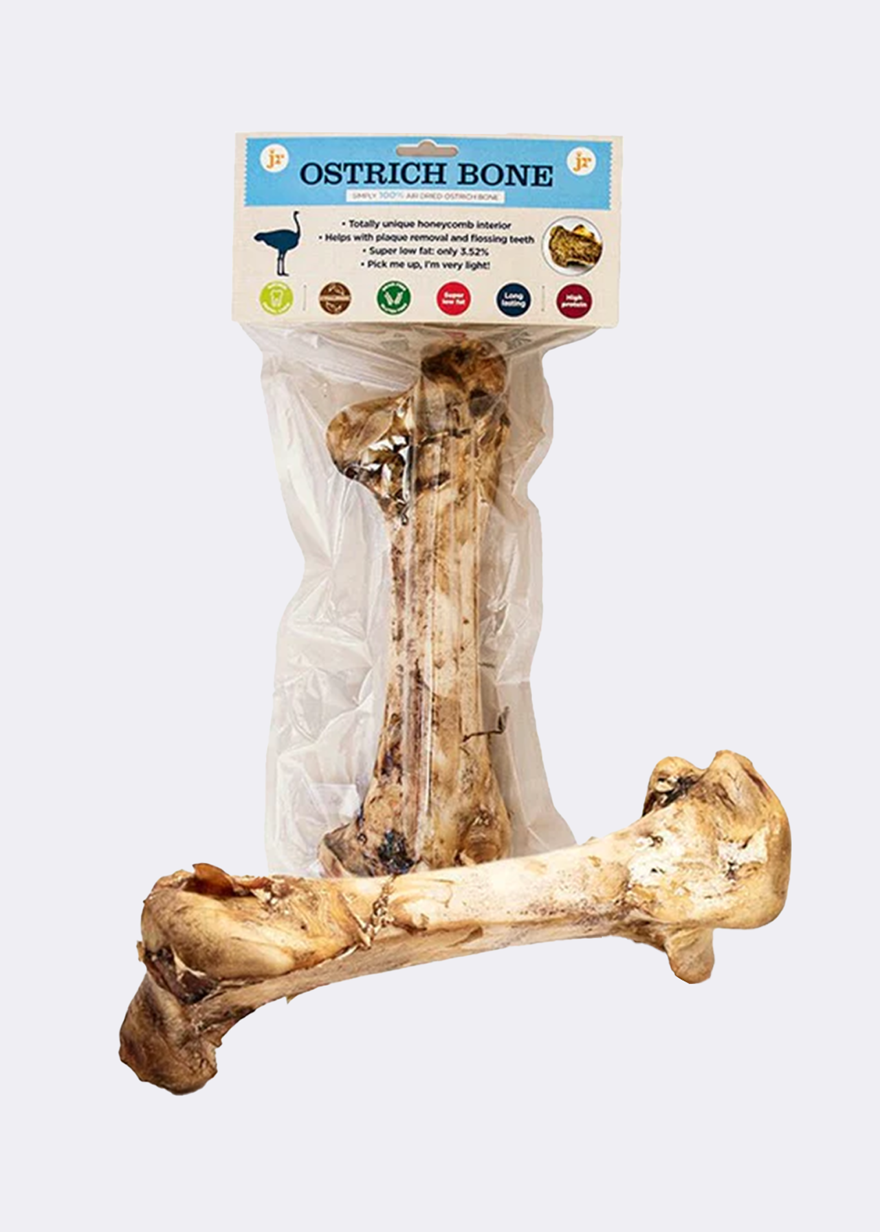 Large Ostrich Bone 475g