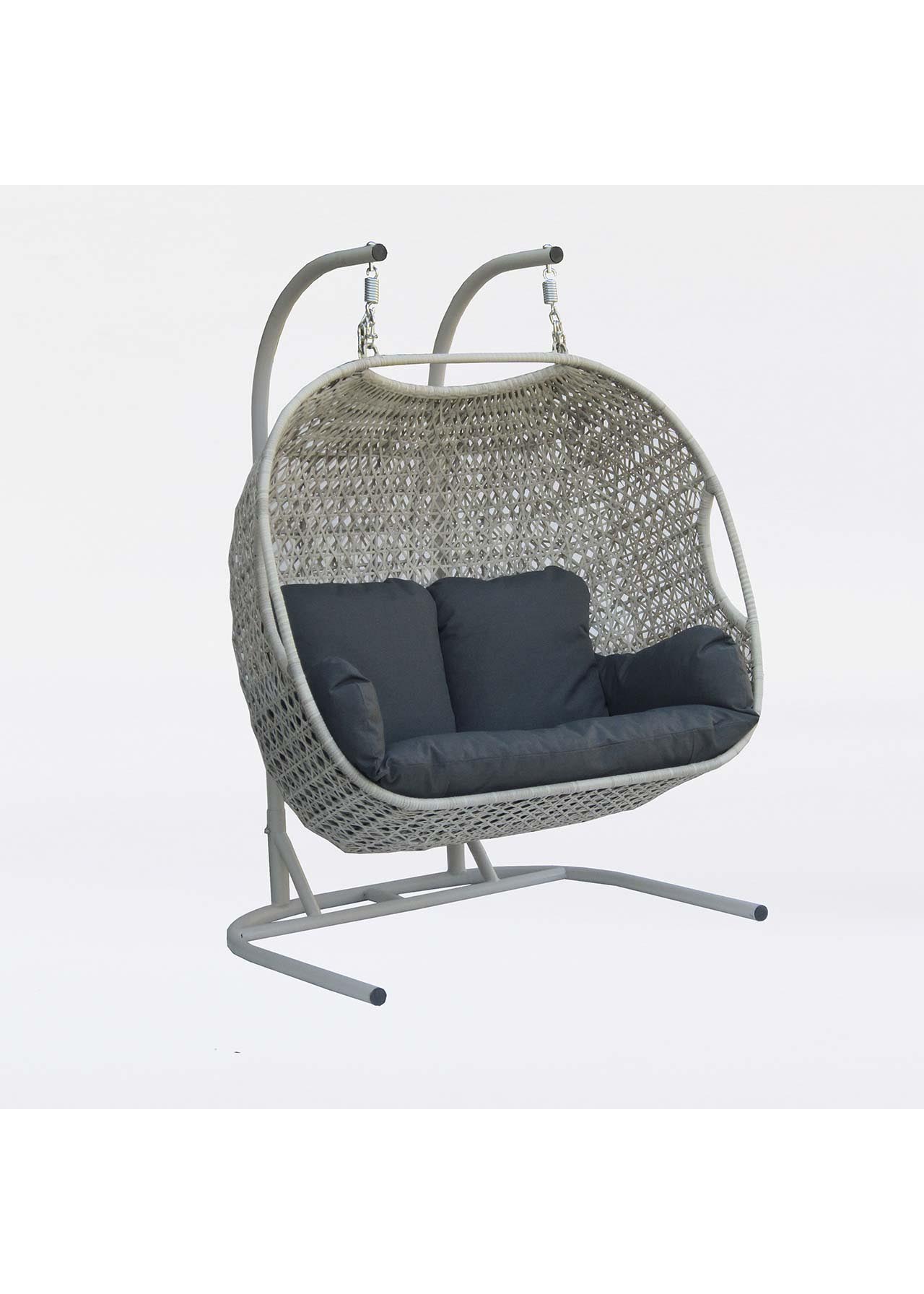 Chester Double Hanging Cocoon Chair Bramblecrest | Dobbies Garden Centres