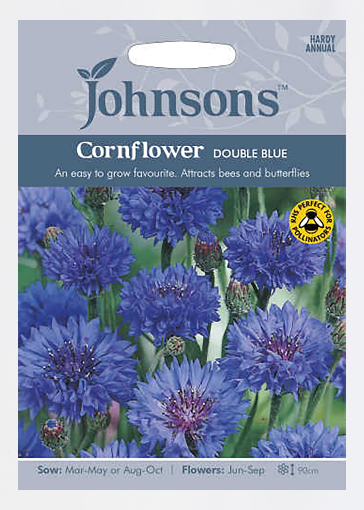 Cornflower Double Blue Seeds