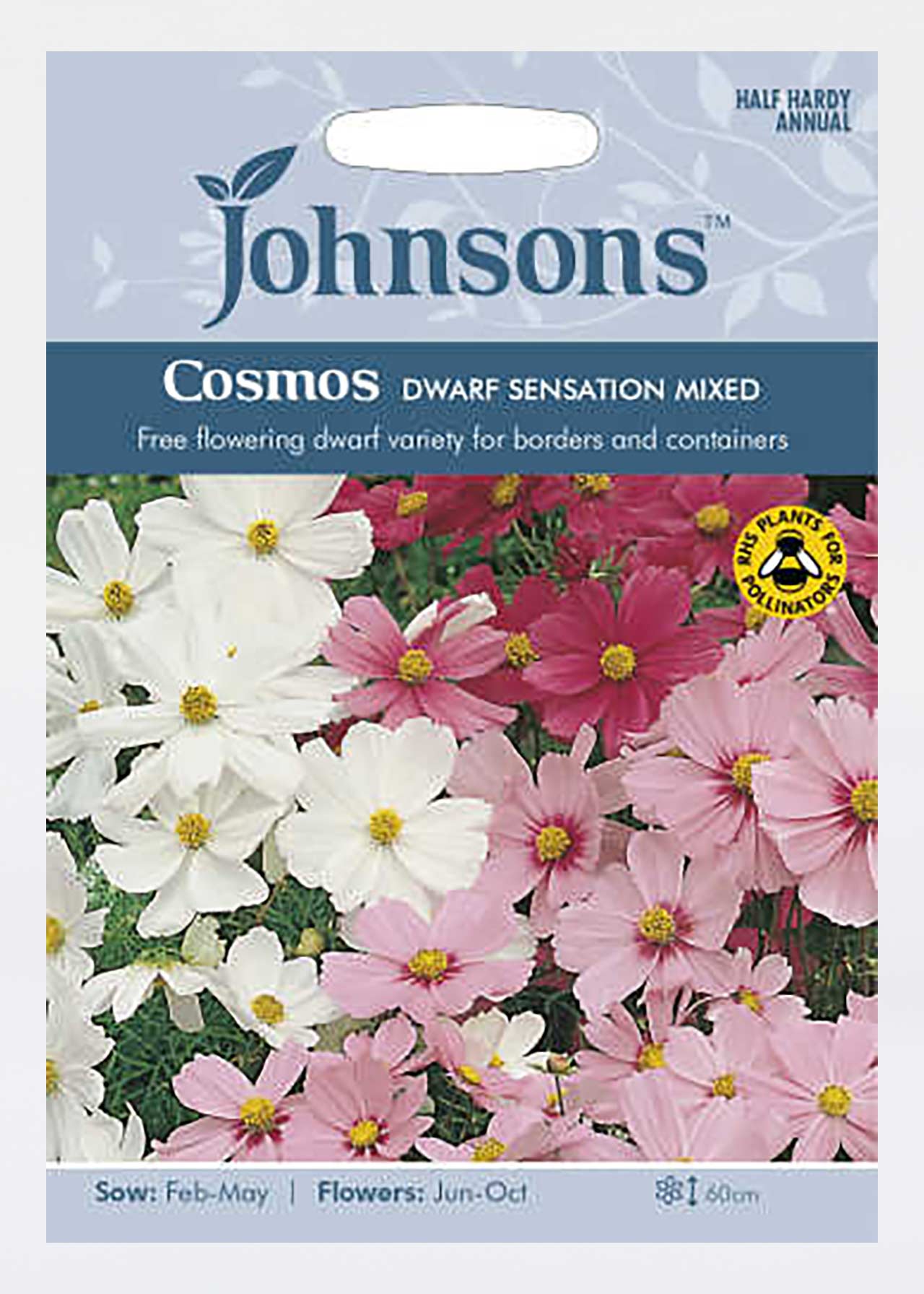 Cosmos Dwarf Sensation Mixed Seeds