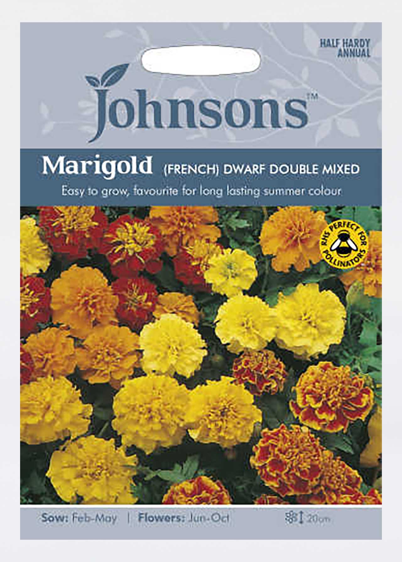Marigold (French) Dwarf Double Mixed Seeds