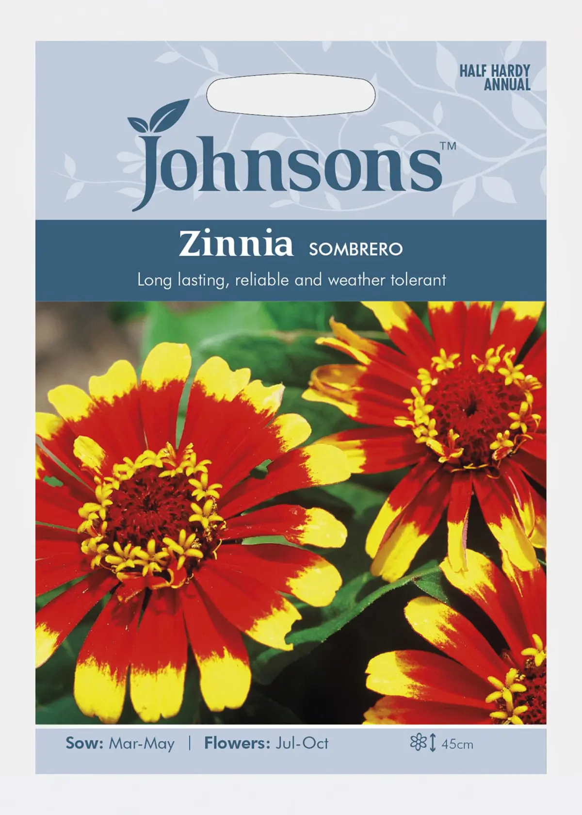 A photo of Zinnia Sombrero Seeds