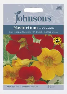 Nasturtium Alaska Mixed Seeds