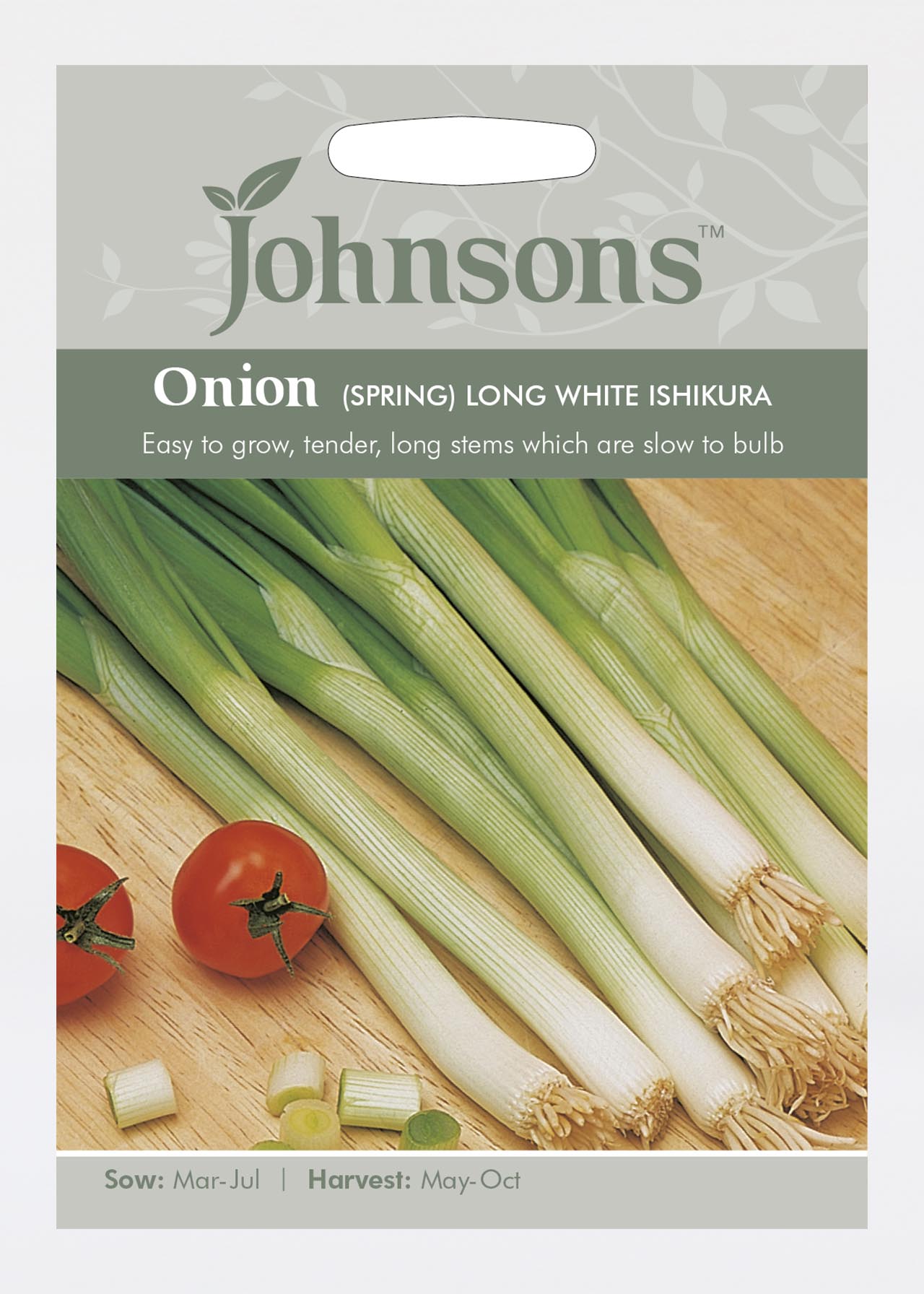 Onion (Spring) Long White Ishikura Seeds | Dobbies Garden Centres