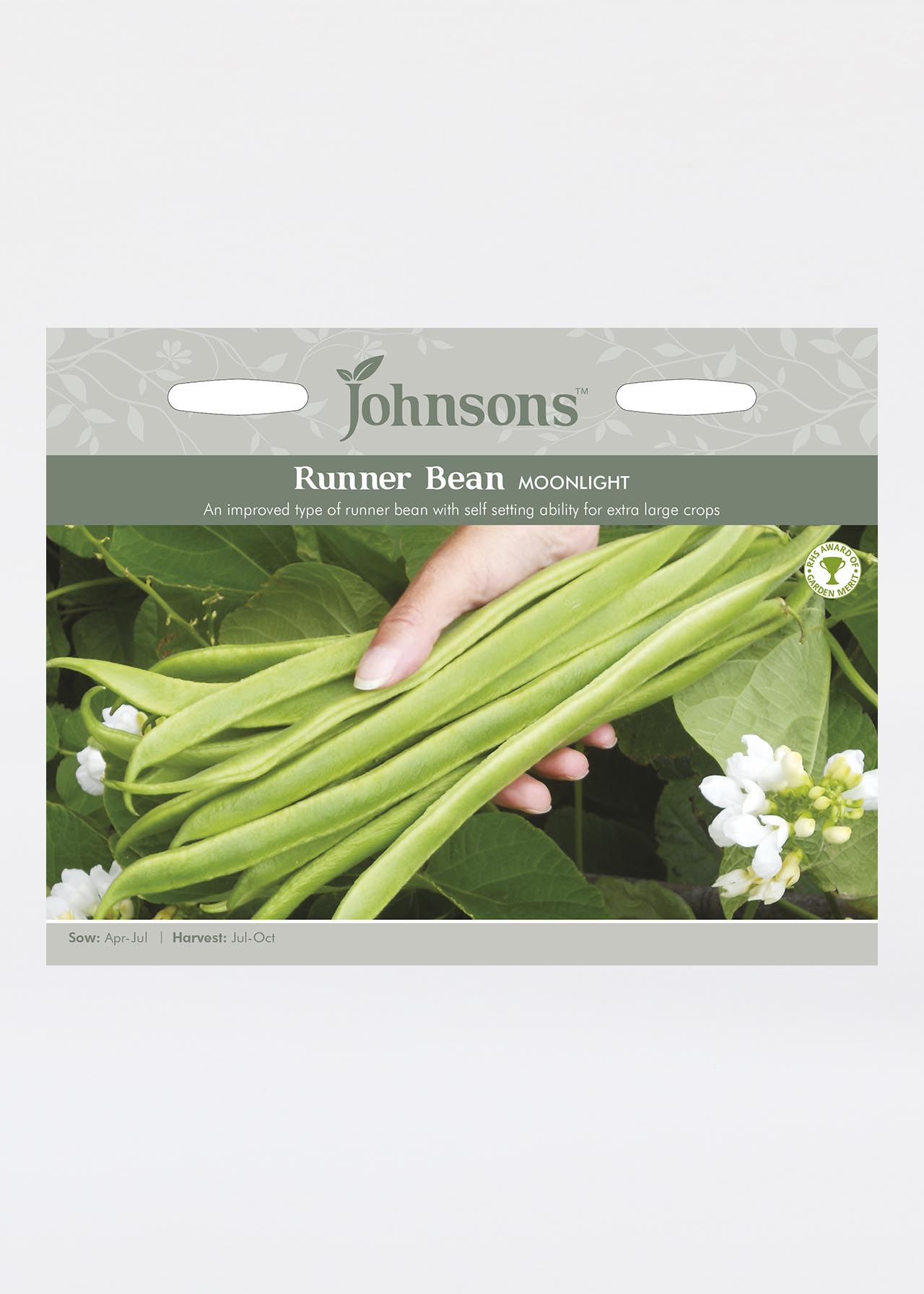 Runner Bean Moonlight Seeds