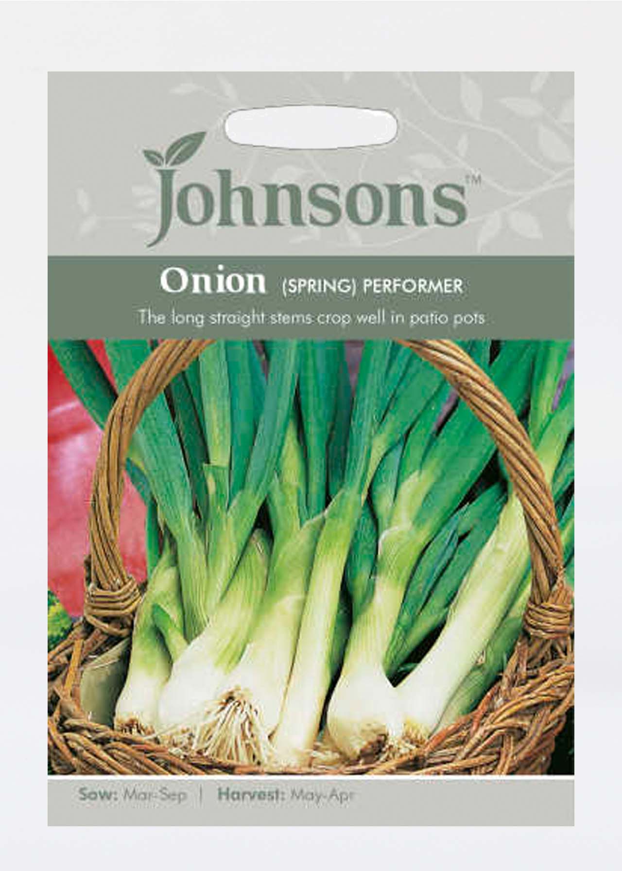 Onion (Spring) Performer Seeds Dobbies Garden Centres