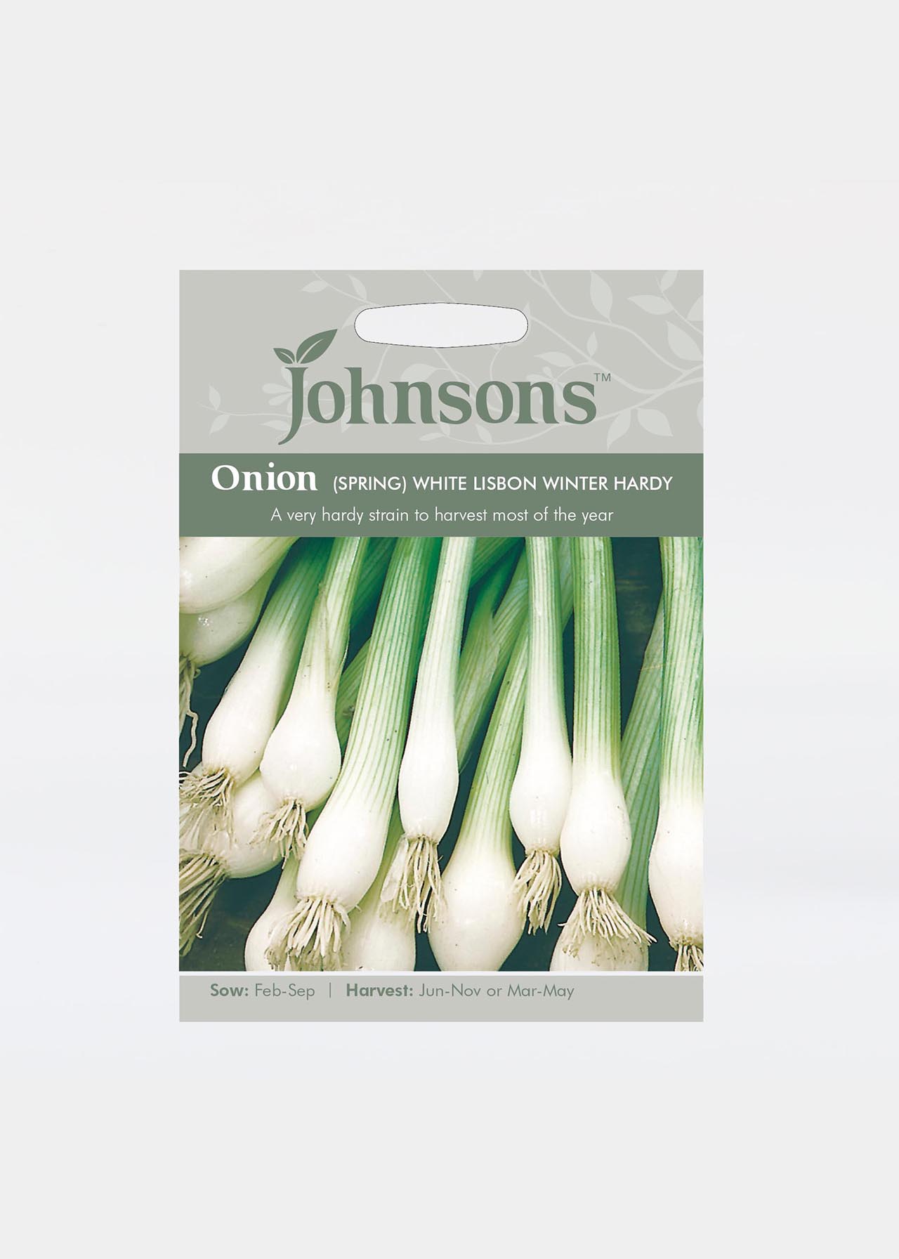 Onion (Spring) White Lisbon Winter Hardy Seeds
