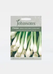 Onion (Spring) White Lisbon Winter Hardy Seeds