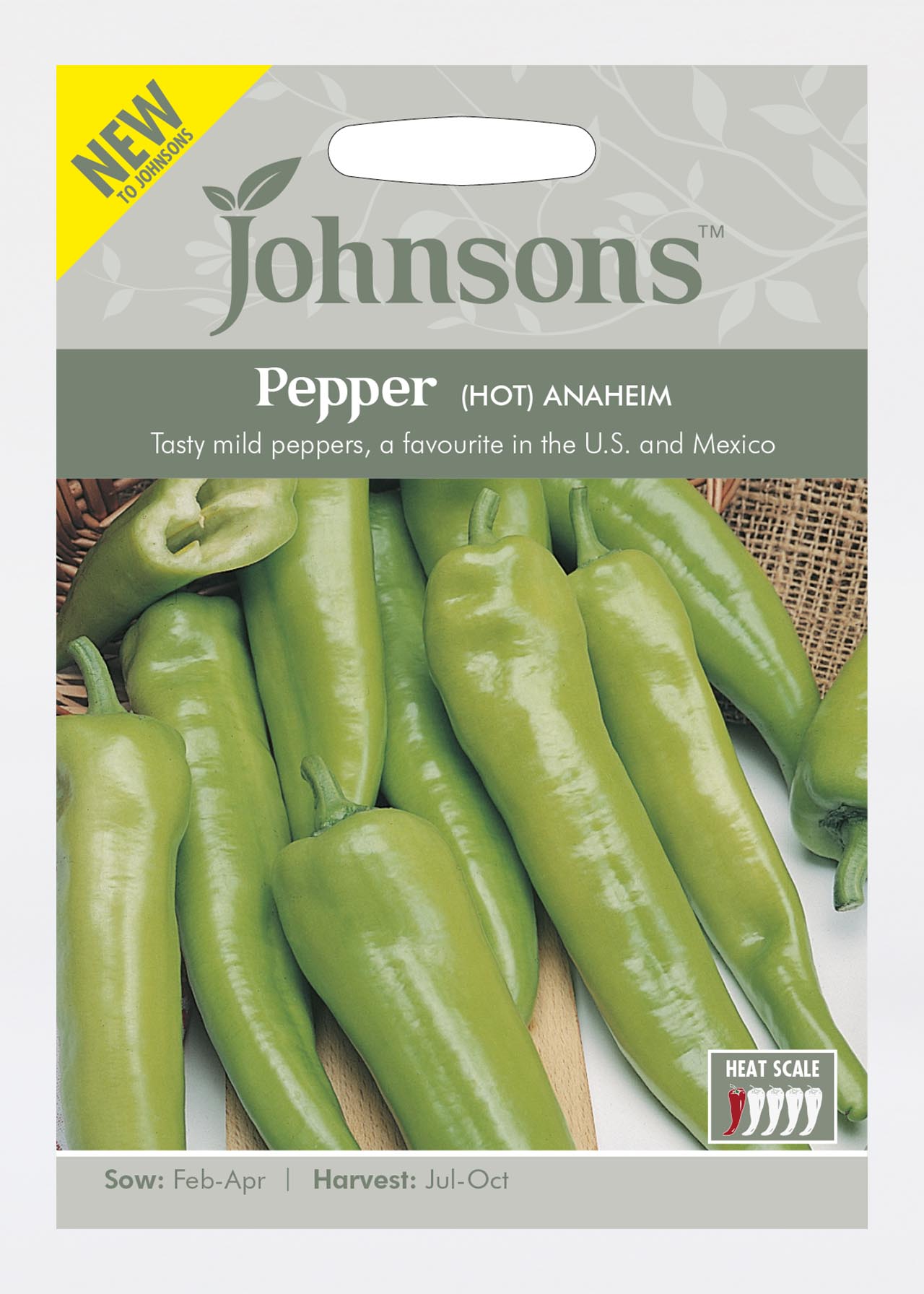 Pepper (Hot) Anaheim Seeds