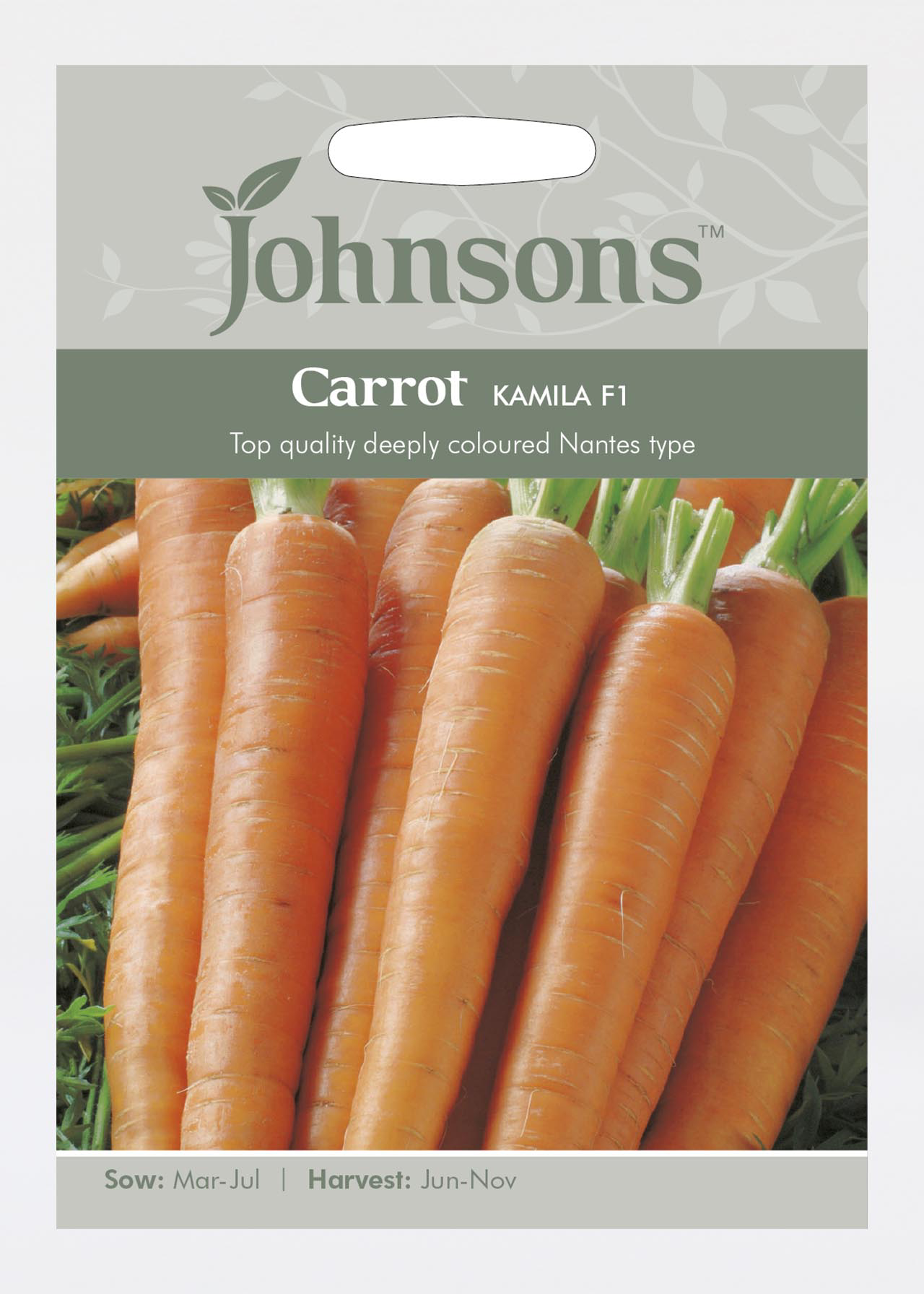 Carrot Kamila F1 Seeds