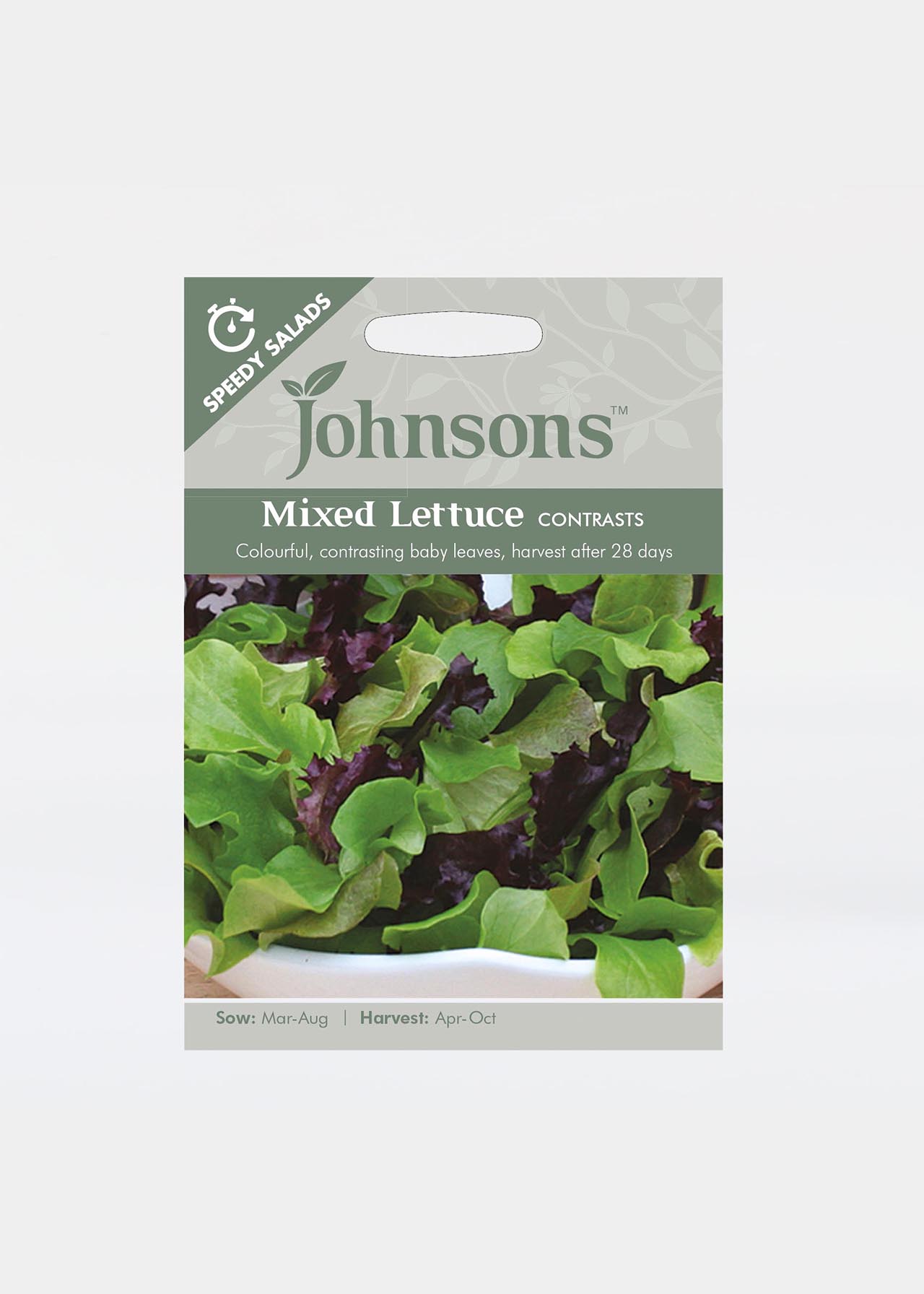 Mixed Lettuce Contrasts Seeds