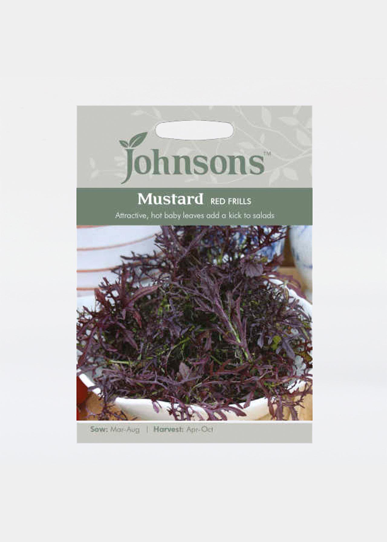 Mustard Red Frills Seeds