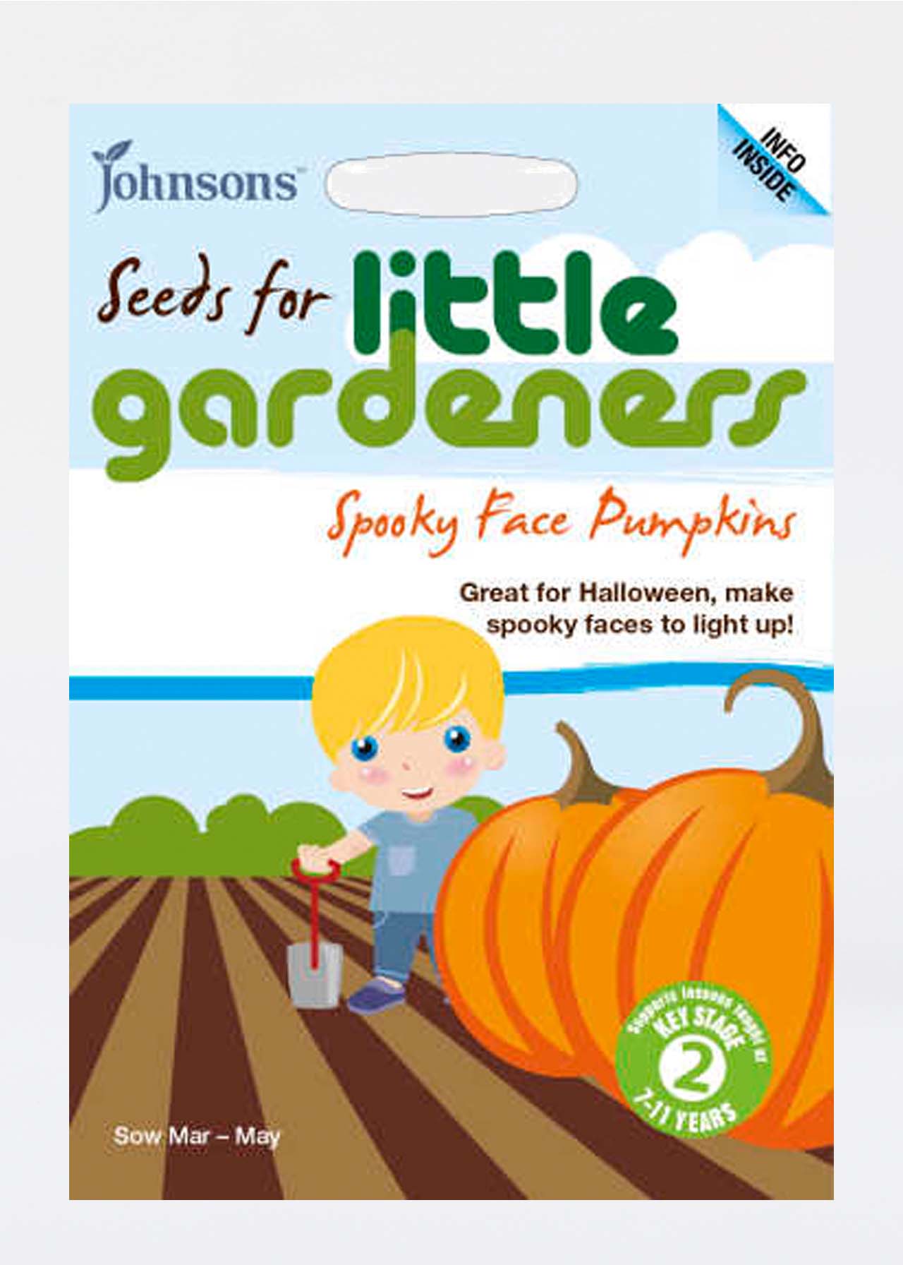 Spooky Face Pumpkins Seeds