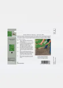 Green Manure Spring Summer Mix Seeds
