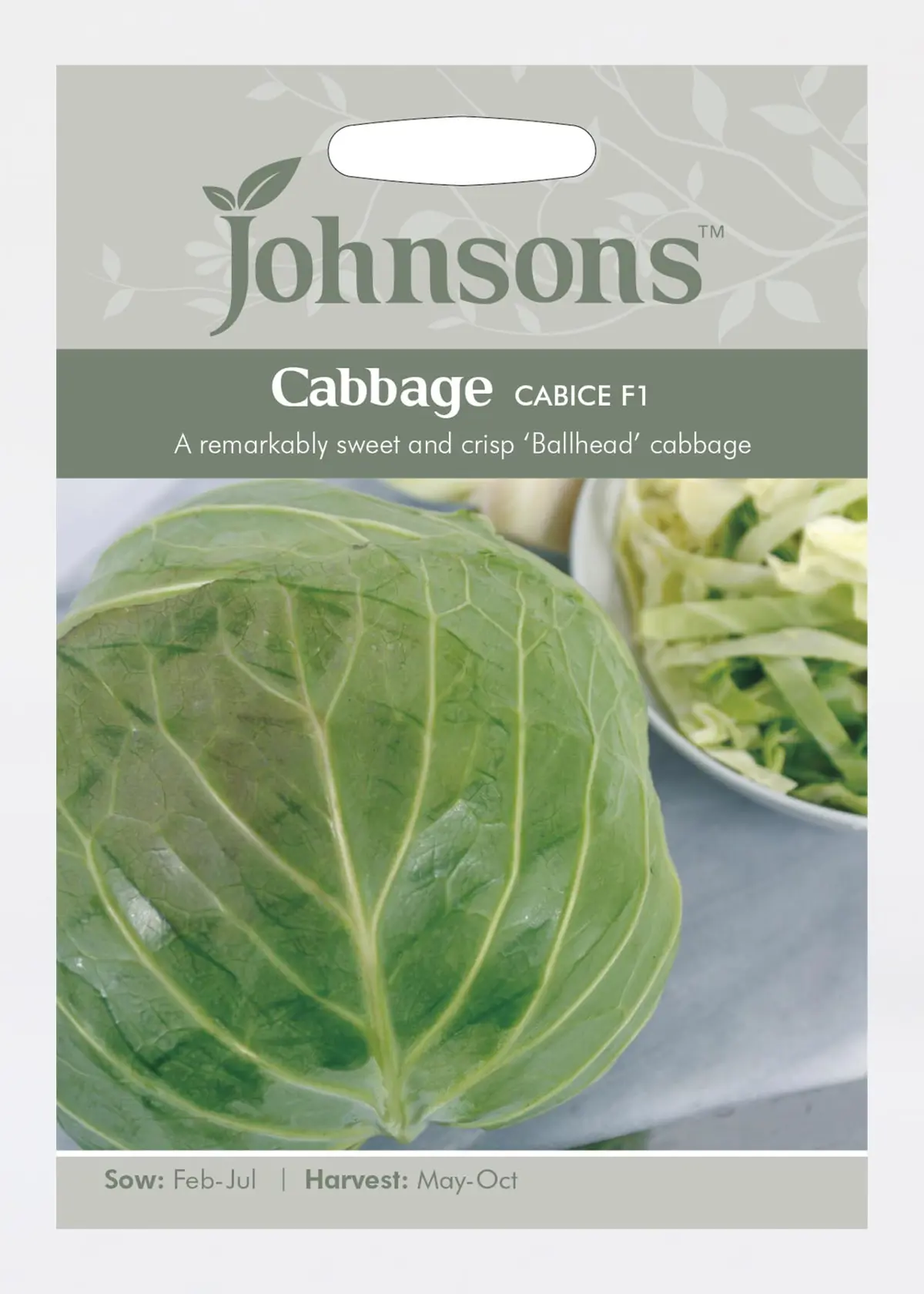 A photo of Cabbage Cabbice F1 Seeds