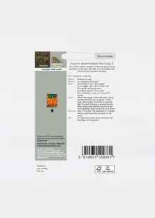 Carrot Amsterdam Forcing 3 Seeds